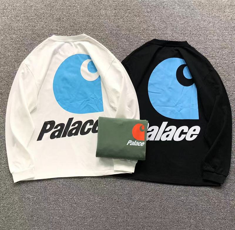 PALACE CARHARTT LONG SLEEVED 1111131253（im 170cm 60kg i wear size M in the phot）