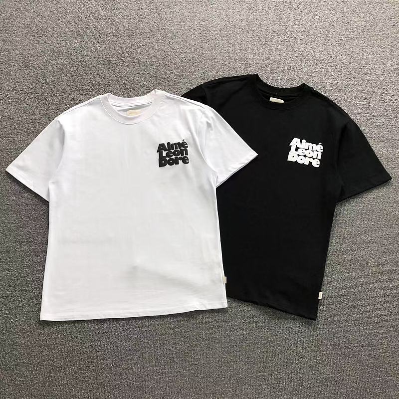 AIME LEON DORE T-SHIRT 42042021170（im 170cm 60kg i wear size S in the phot）