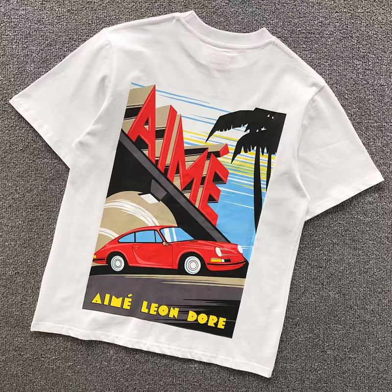 AIME LEON DORE T-SHIRT 1104302756（im 170cm 60kg i wear size S in the phot）
