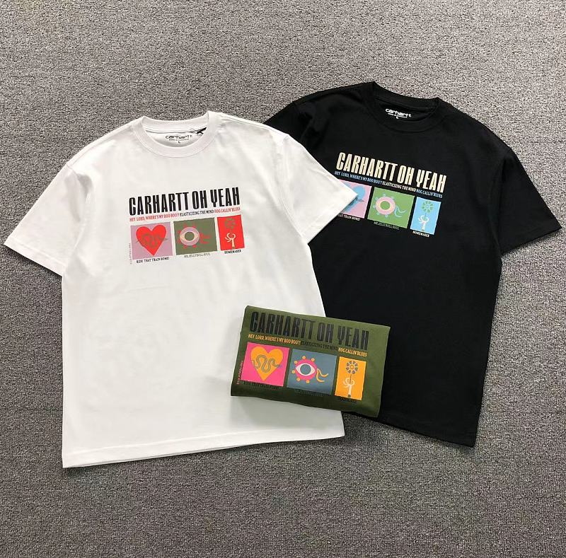 CARHARTT T-SHIRT 2206203702（im 170cm 60kg i wear size L in the phot）