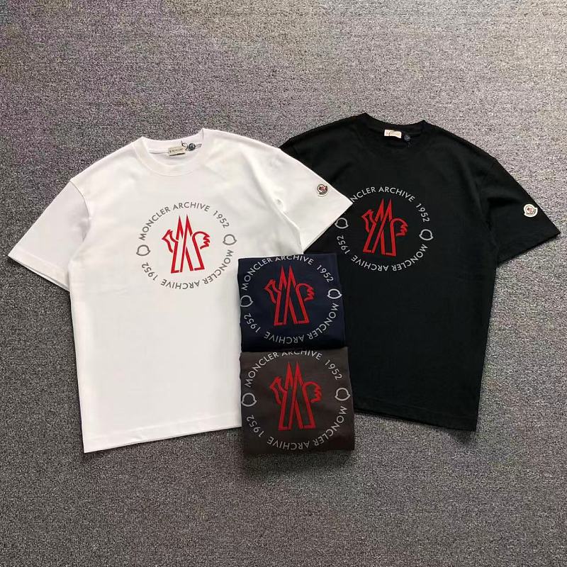 MONCLER T-SHIRT 5252515147（im 170cm 60kg i wear size M in the phot）