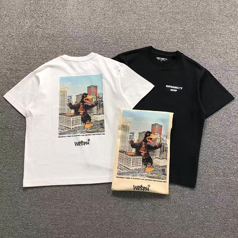 CARHARTT T-SHIRT 4109051102（im 170cm 60kg i wear size L in the phot）