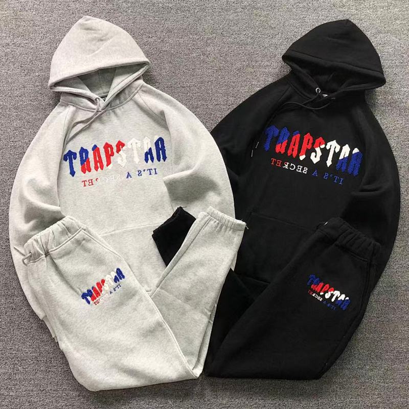 TRAPSTAR HOODIE TROUSERS 5120207158（im 170cm 60kg i wear size S in the phot）