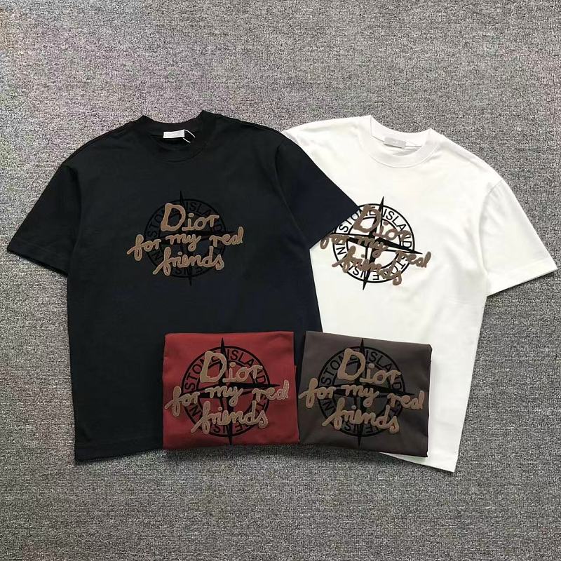 DIOR S⭐⭐⭐ I⭐⭐⭐D T-SHIRT 3101061221（im 170cm 60kg i wear size M in the phot）