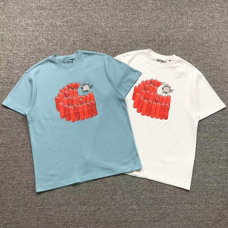 CARHARTT T-SHIRT 127291102（im 170cm 60kg i wear size L in the phot）