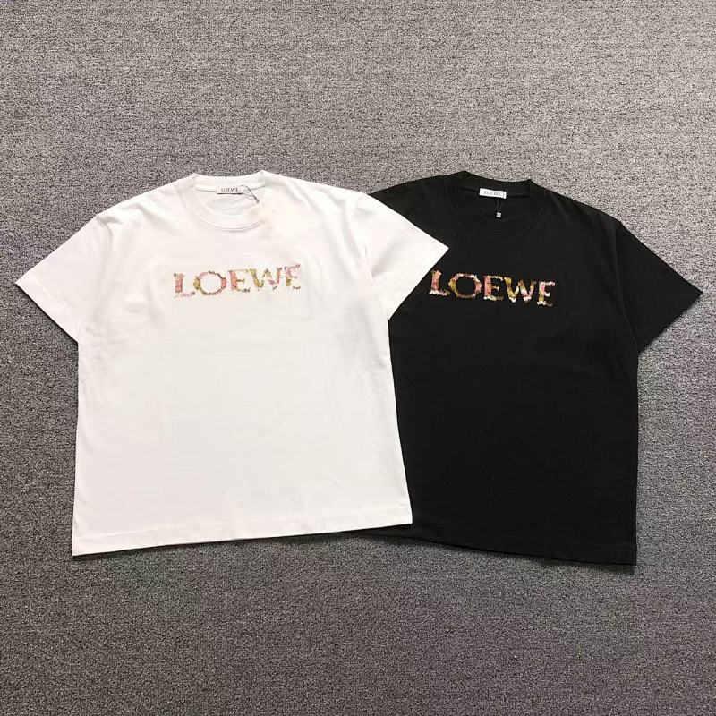 LOEWE T-SHIRT 4123115133（im 170cm 60kg i wear size 2XL in the phot）