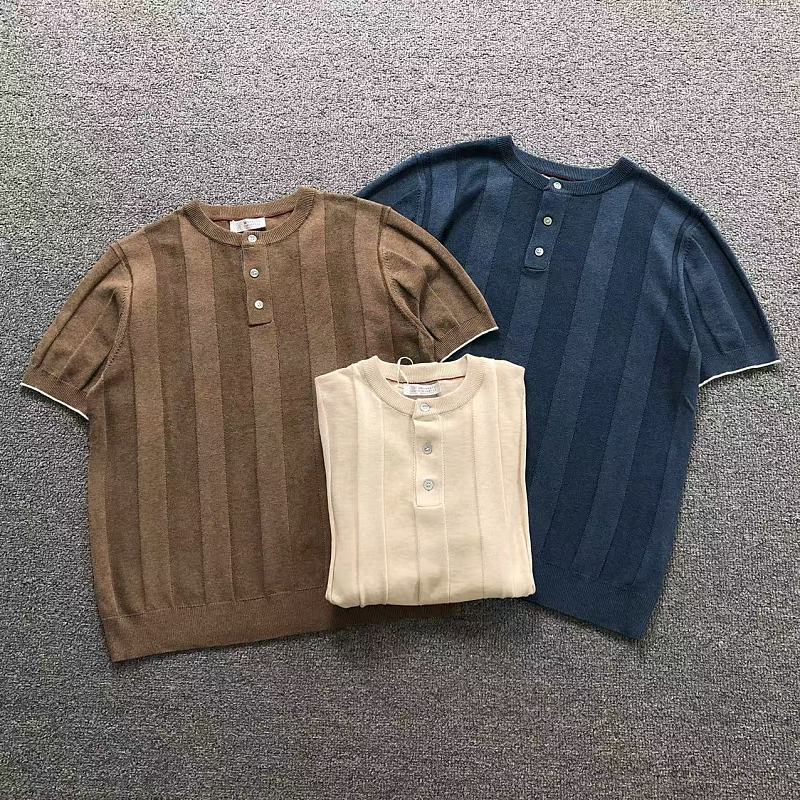 BRUNELLO CUCINELLI T-SHIRT 3206060621 （im 170cm 60kg i wear size L in the phot）