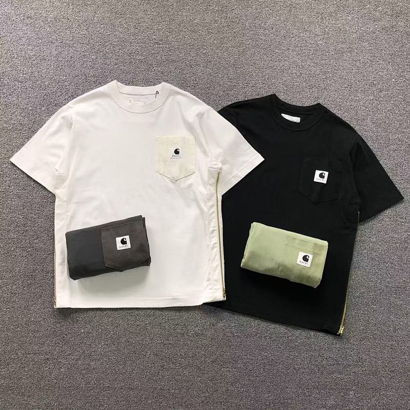 CARHARTT SACAI T-SHIRT 4104150177（im 170cm 60kg i wear size 1 in the phot）