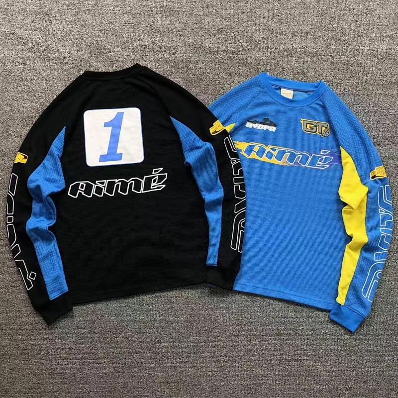 AIME LEON DORE LONG SLEEVED 11161056（im 170cm 60kg i wear size S in the phot）