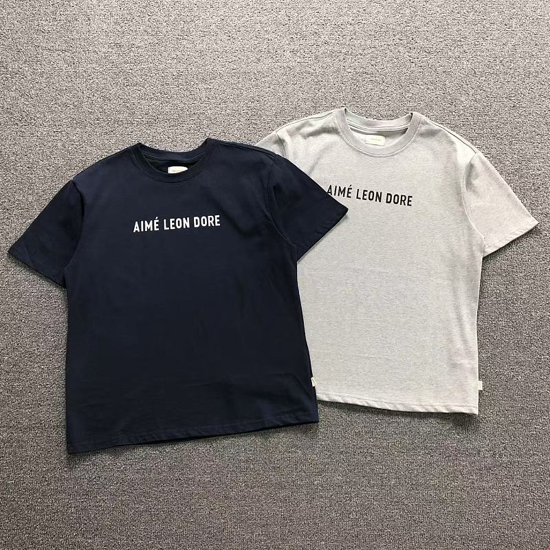 AIME LEON DORE T-SHIRT 42042417170（im 170cm 60kg i wear size S in the phot）