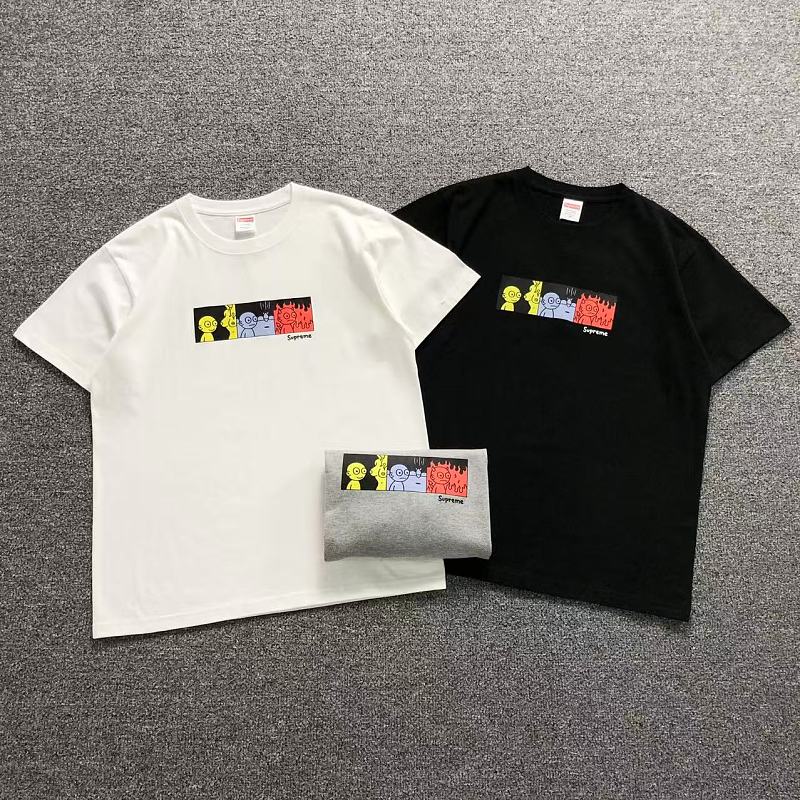 SUPREME T-SHIRT 4207211602（im 170cm 60kg i wear size M in the phot）
