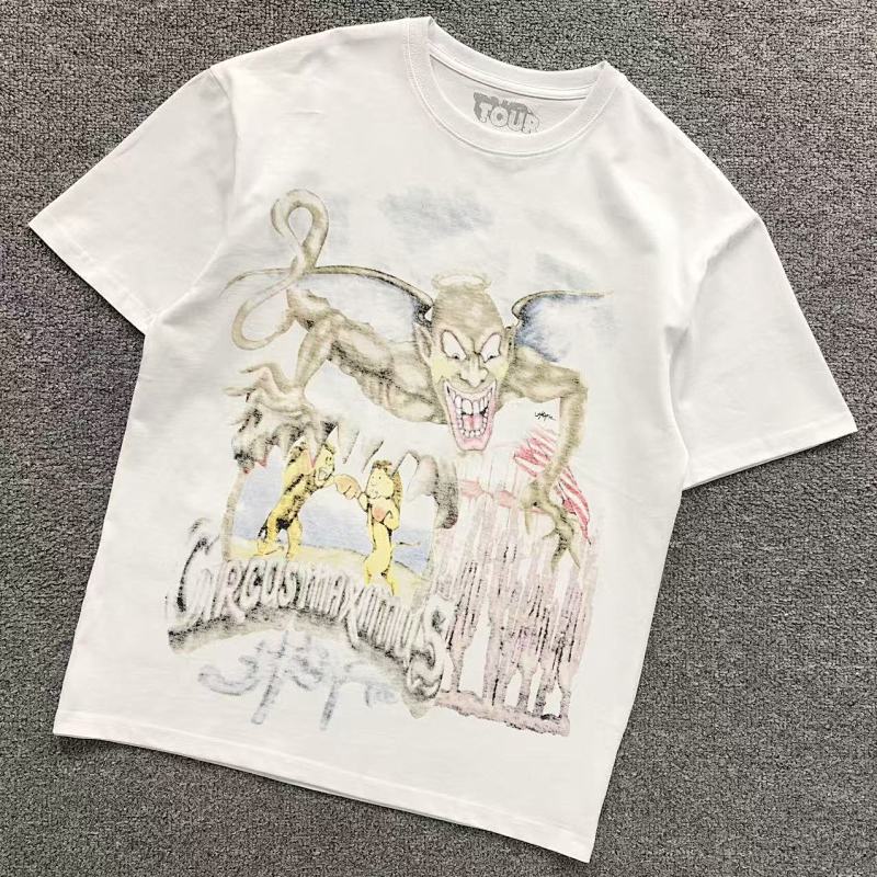 TRAVIS SCOTT T-SHIRT 505214991（im 170cm 60kg i wear size M in the phot）