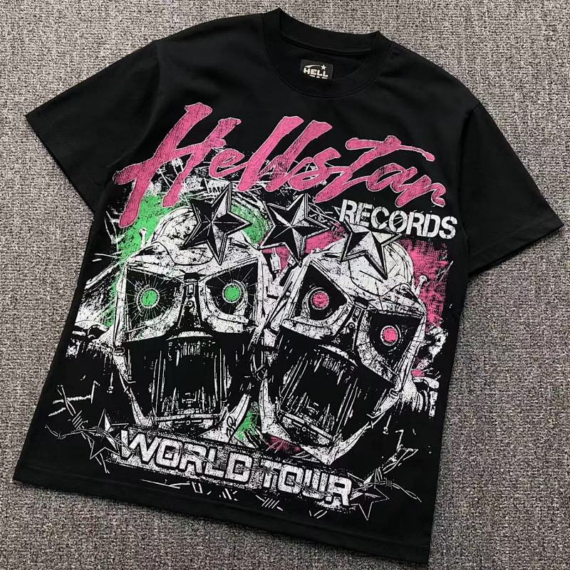 HELLSTAR T-SHIRT 502221771（im 170cm 55kg i wear size M in the phot）