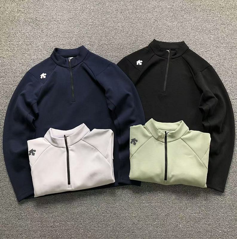 DESCENTE LONG SLEEVED 217300901（im 170cm 60kg i wear size M in the phot）