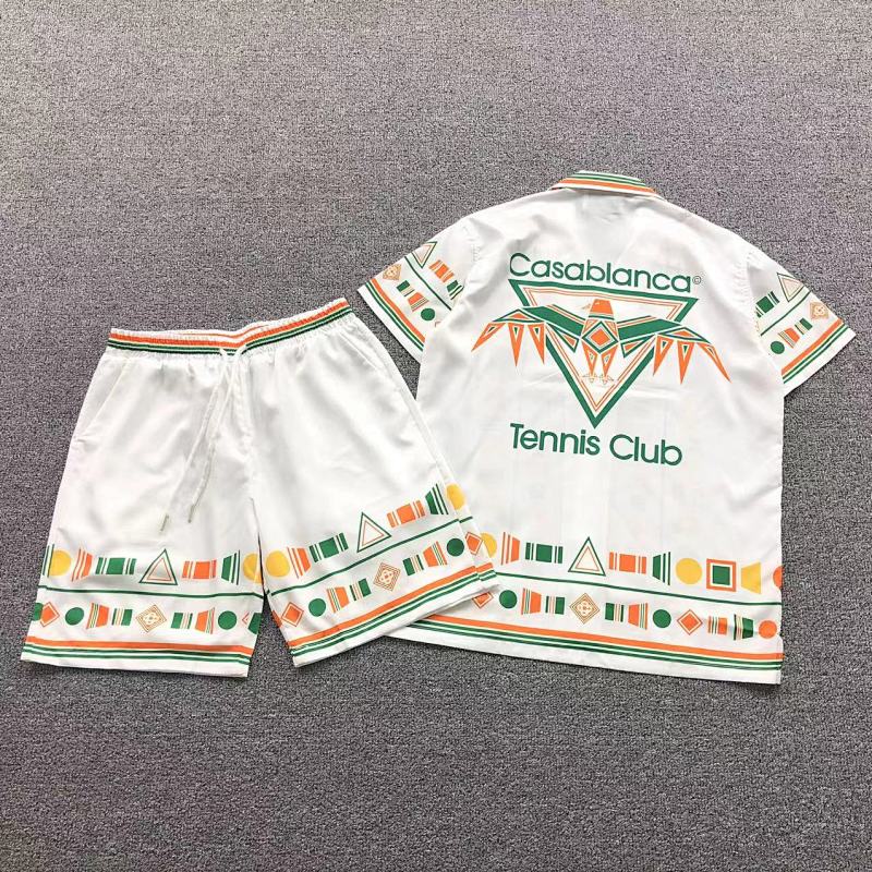 TOP SHORTS CASABLANCA SHIRT SHORTS 111200239