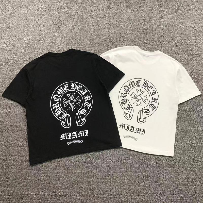 CHROME HEARTS T-SHIRT 1261106182（im 170cm 60kg i wear size M in the phot）