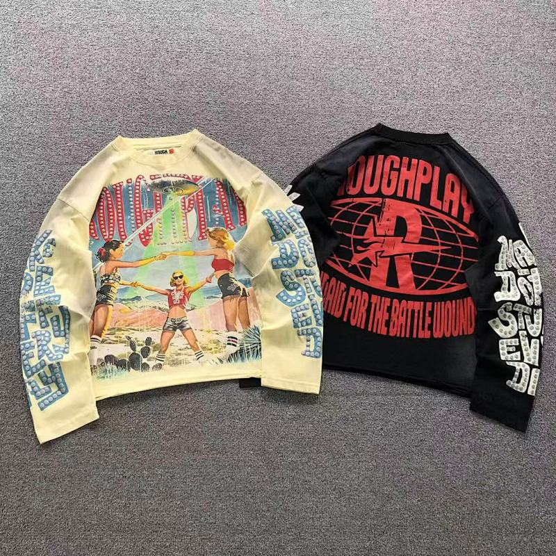 ROUGH PLAY LONG SLEEVED 3112100917（im 170cm 60kg i wear size S in the phot）