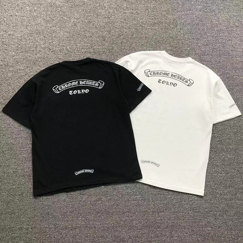 CHROME HEARTS T-SHIRT 1261103182（im 170cm 60kg i wear size S in the phot）