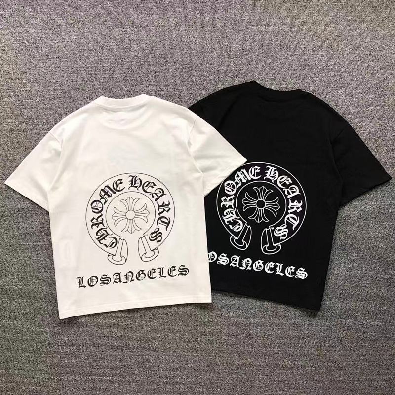 CHROME HEARTS T-SHIRT 42011527144（im 170cm 60kg i wear size M in the phot）