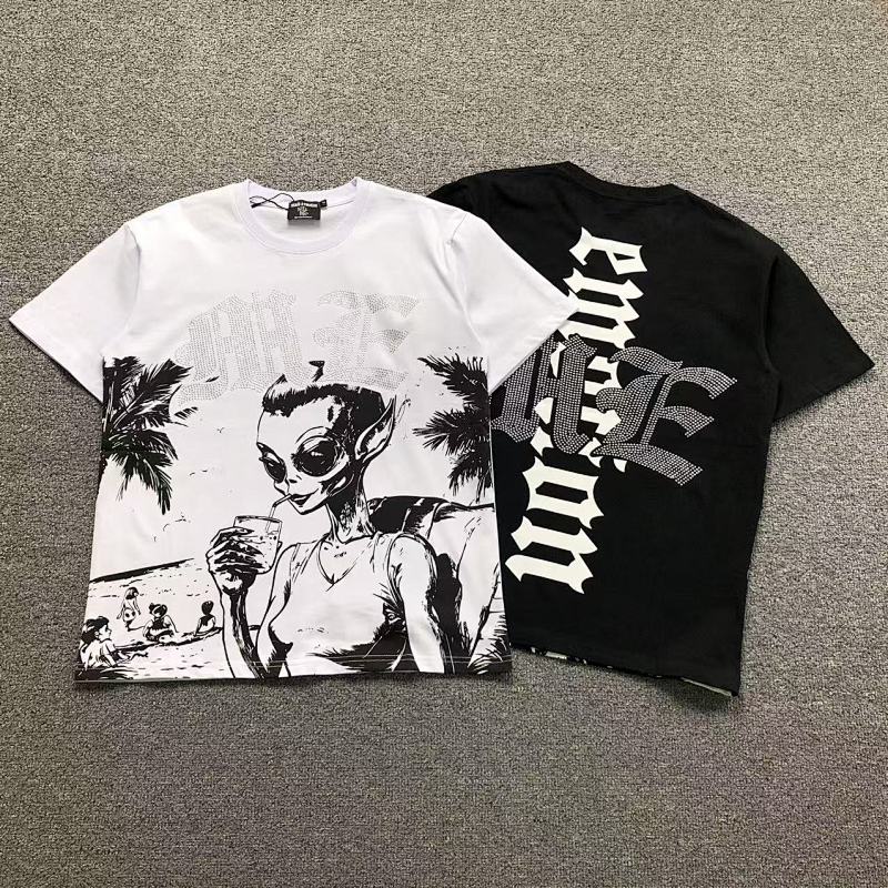 MIXED EMOTION T-SHIRT 5211018168（im 170cm 60kg i wear size S in the phot）