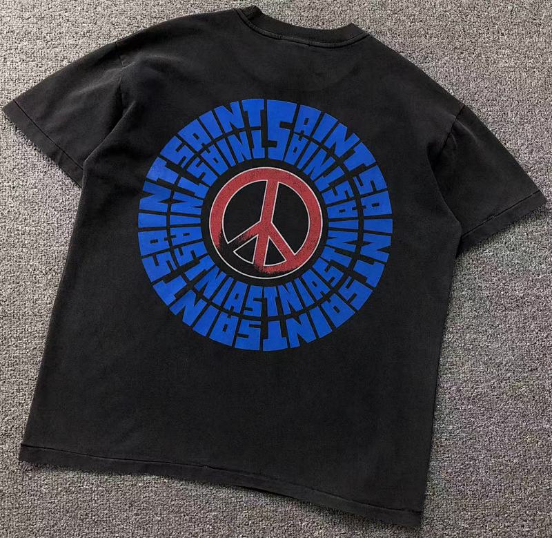 SAINT MICHAEL T-SHIRT 312101617（im 170cm 57kg i wear size S in the phot）