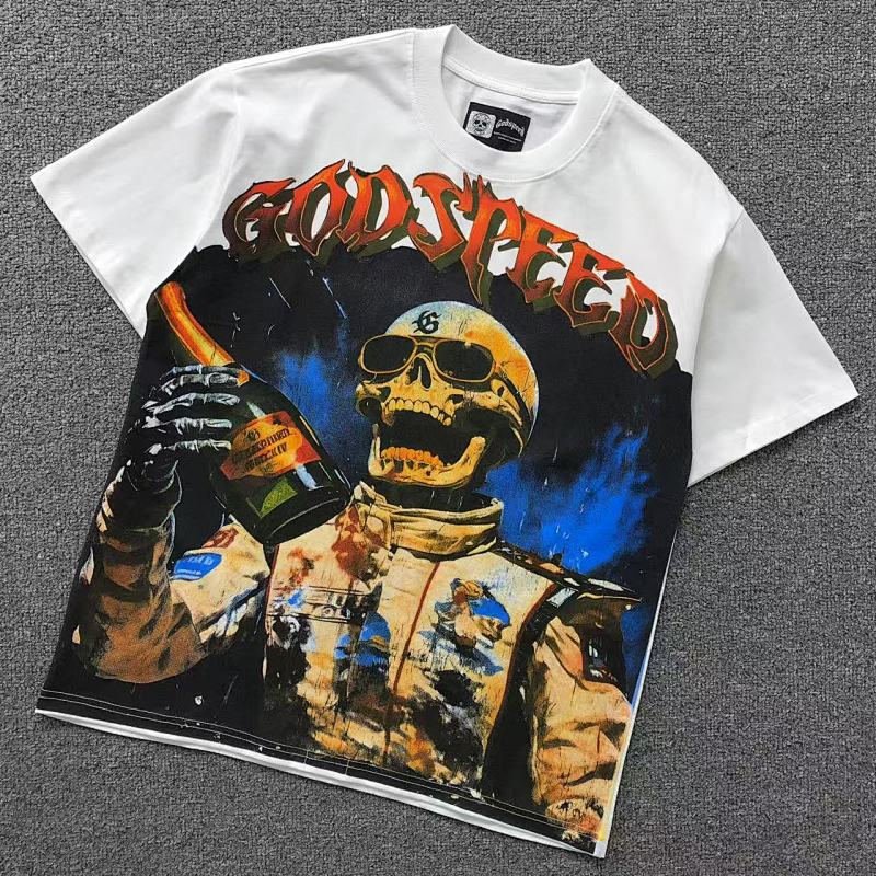 GODSPEED T-SHIRT 1104292917（im 170cm 60kg i wear size S in the phot）