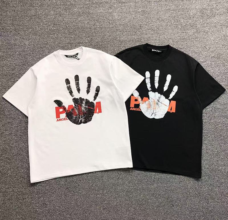 PALM ANGELS T-SHIRT 41060942121（im 170cm 60kg i wear size L in the phot）
