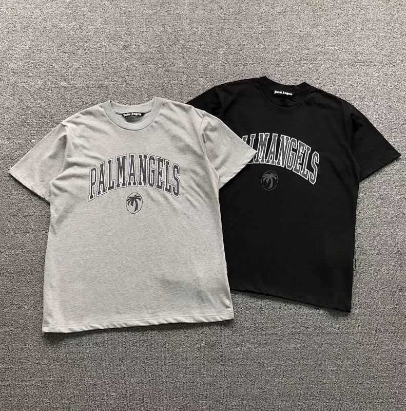PALM ANGELS T-SHIRT 214062058（im 170cm 60kg i wear size M in the phot）