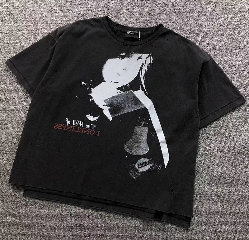 ENFANTS RICHES DEPRIMES T-SHIRT 3207251017（im 170cm 60kg i wear size S in the phot）