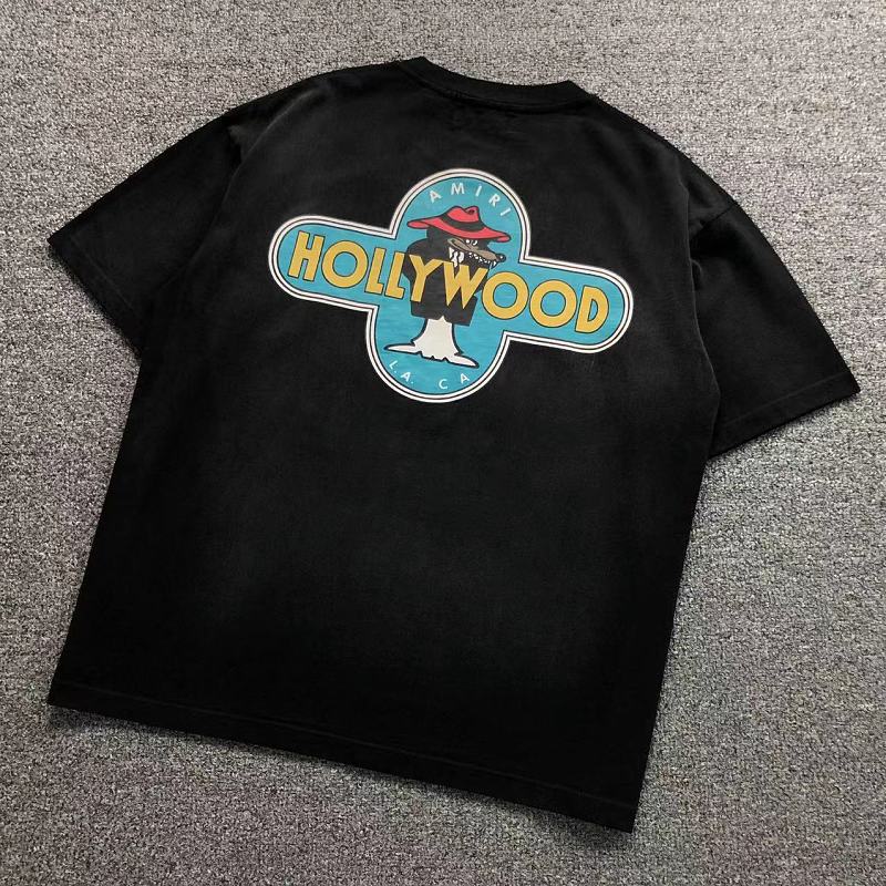 AMIRI T-SHIRT 125401137（im 170cm 60kg i wear size M in the phot）