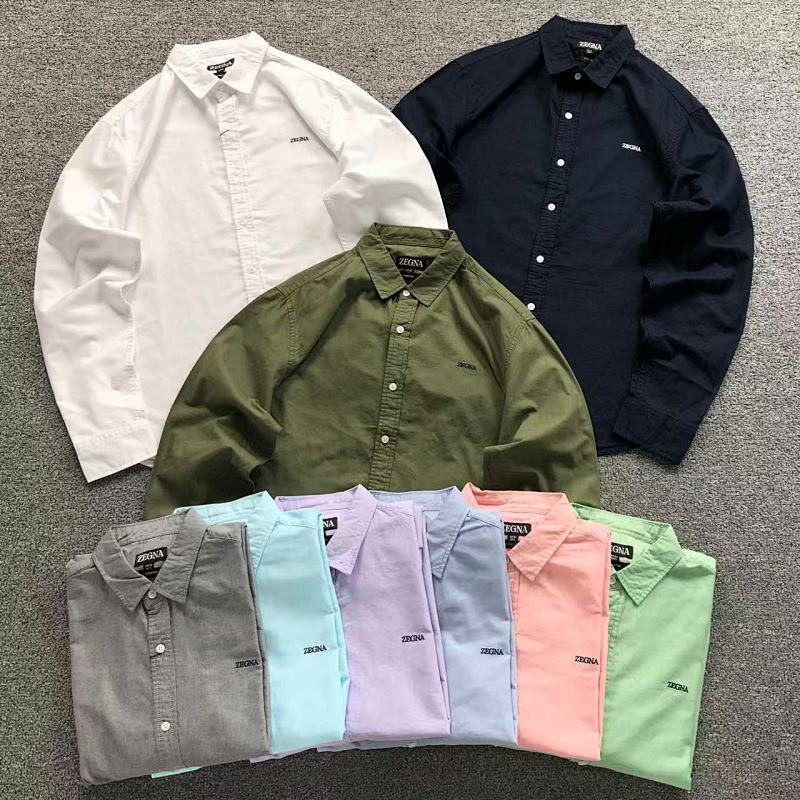 ERMENEGILDO ZEGNA SHIRT 2204110477（im 170cm 60kg i wear size L in the phot）