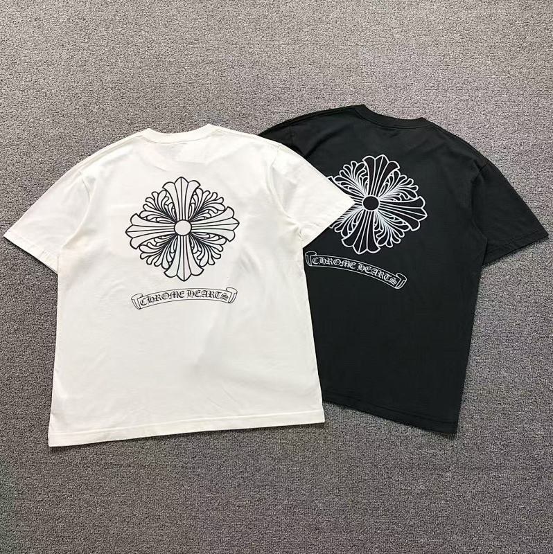 CHROME HEARTS T-SHIRT 4105070702（im 170cm 60kg i wear size XL in the phot）