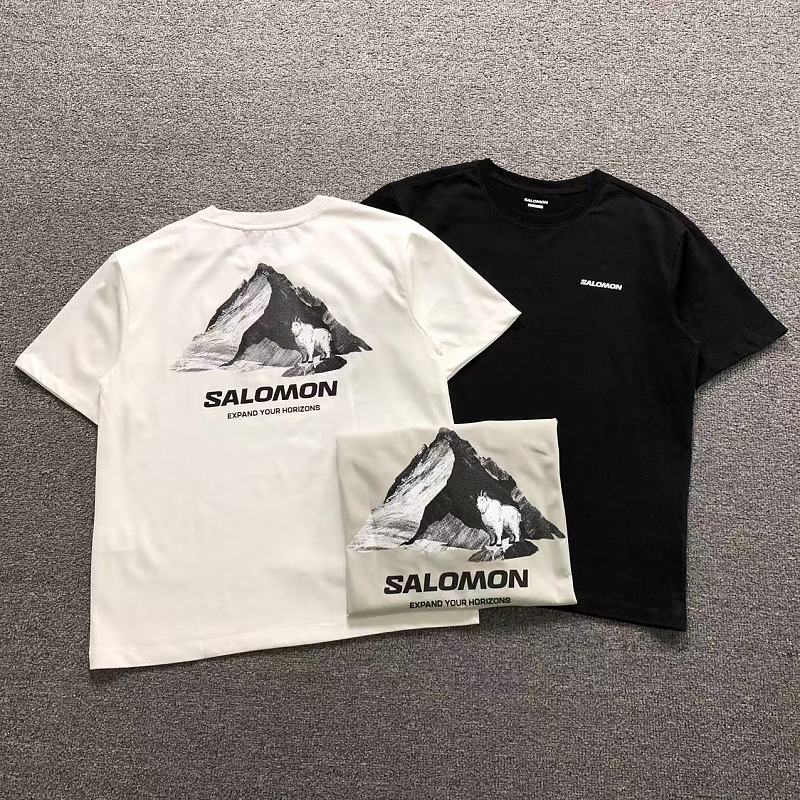 SALOMON T-SHIRT 22050602001（im 170cm 60kg i wear size S in the phot）