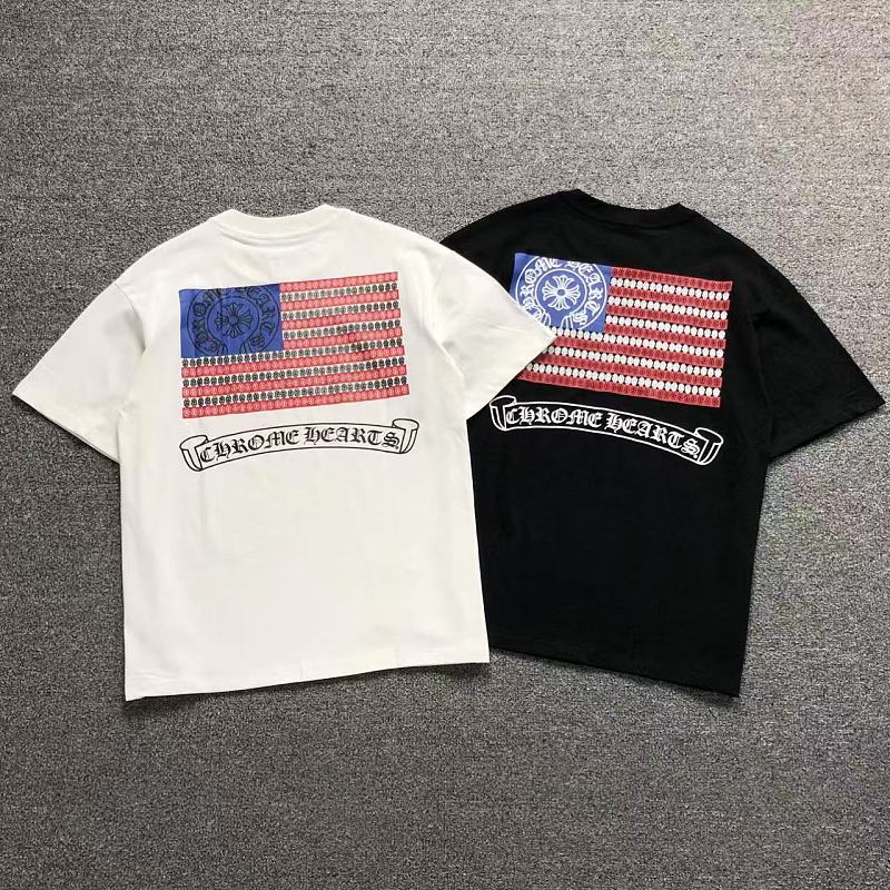 CHROME HEARTS T-SHIRT 42061213144（im 170cm 60kg i wear size M in the phot）
