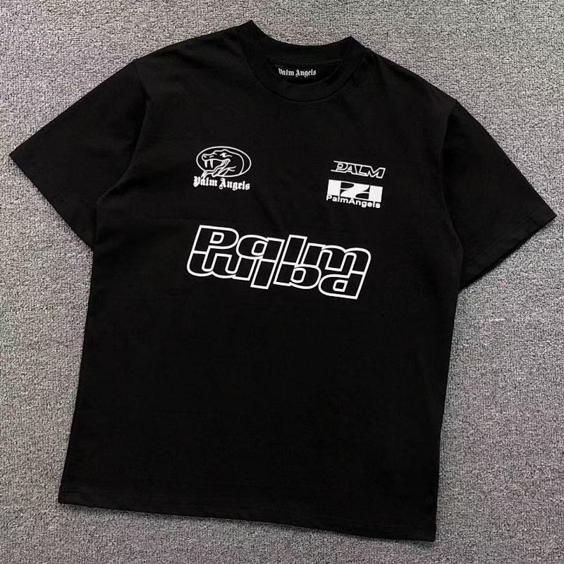 PALM ANGELS T-SHIRT 1102201258（im 170cm 57kg i wear size L in the phot）