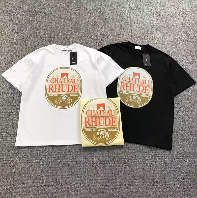 RHUDE T-SHIRT 412192117（im 170cm 57kg i wear size in M the phot）