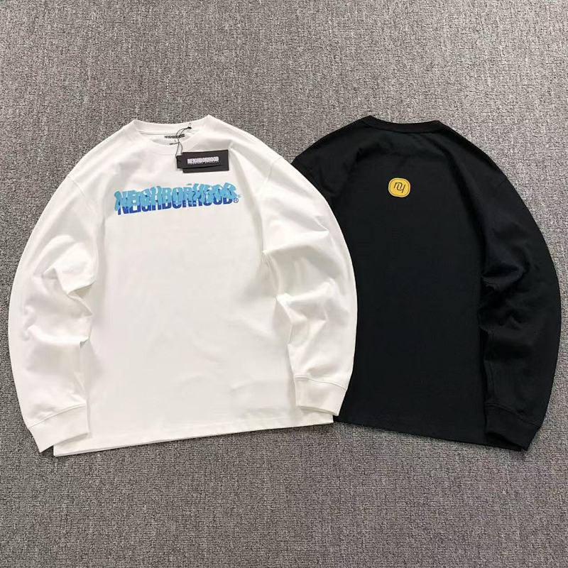 NEIGHBORHOOD LONG SLEEVED 412234302（im 170cm 57kg i wear size L in the phot）