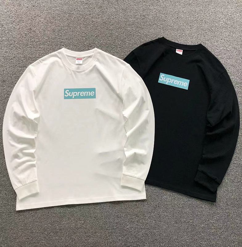 SUPREME LONG SLEEVED 582010123 （im 170cm 60kg i wear size M in the phot）