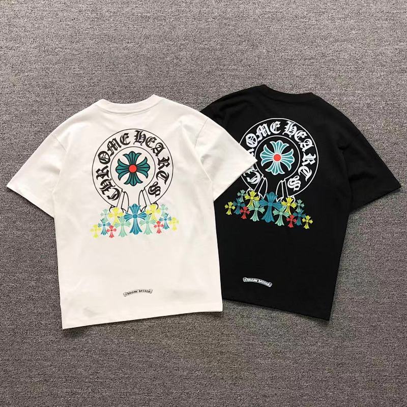 CHROME HEARTS T-SHIRT 42011528144（im 170cm 60kg i wear size M in the phot）
