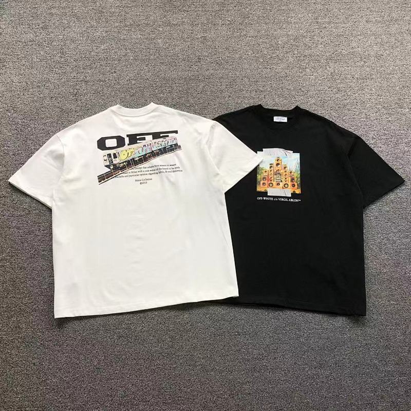 OFF-WHITE T-SHIRT 4123025165（im 170cm 60kg i wear size S in the phot）
