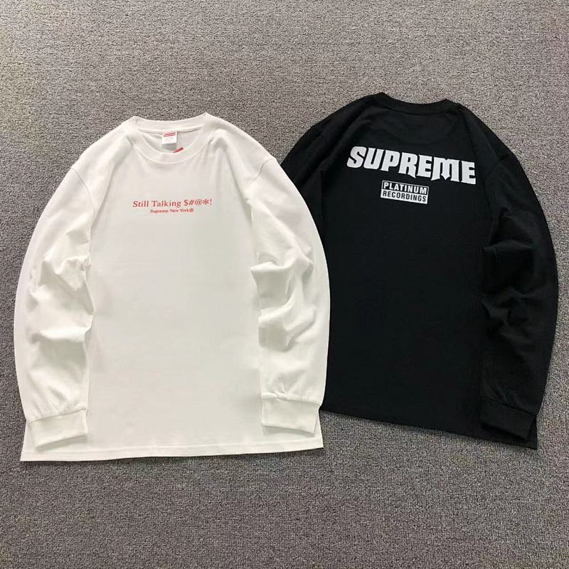 SUPREME LONG SLEEVED 592719123（im 170cm 60kg i wear size M in the phot）