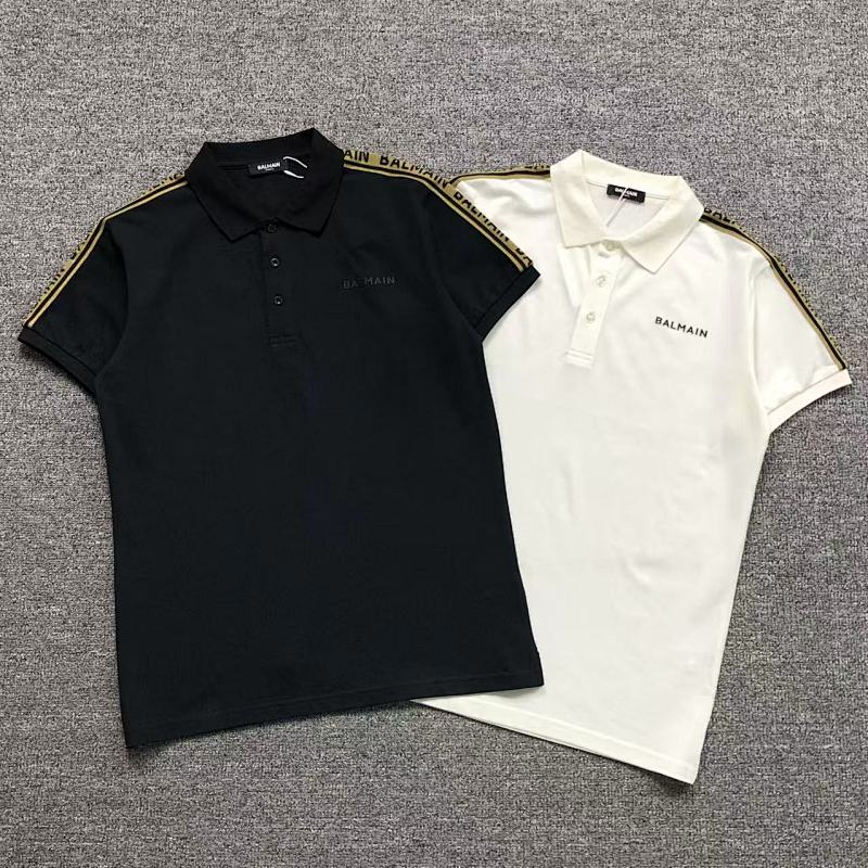 BALMAIN POLO 2201153101（im 170cm 60kg i wear size L in the phot）