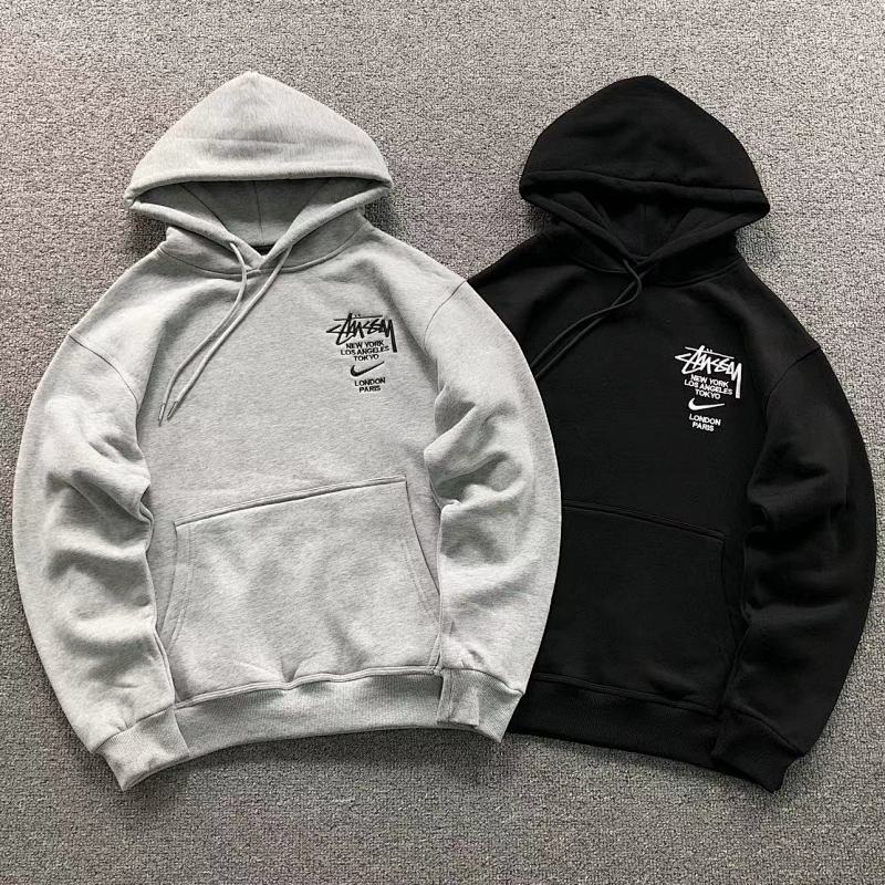 STUSSY NIKE HOODIE 57290282（im 170cm 60kg i wear size S in the phot）