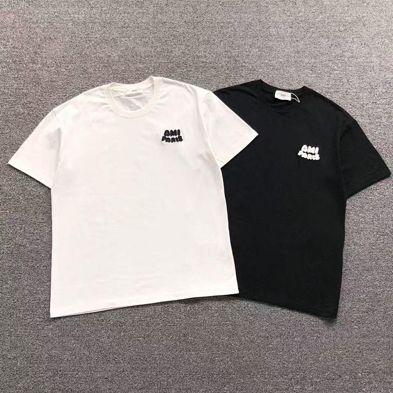 AMI T-SHIRT 219171301（im 170cm 60kg i wear size L in the phot）
