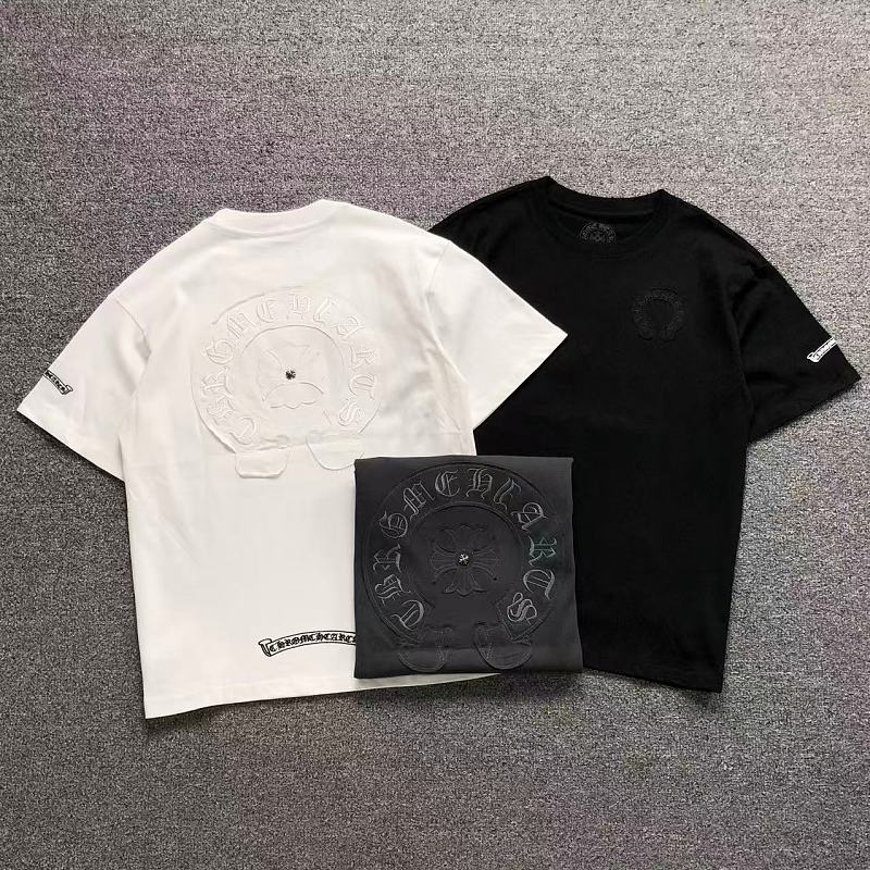 CHROME HEARTS T-SHIRT 42061228144（im 170cm 60kg i wear size M in the phot）