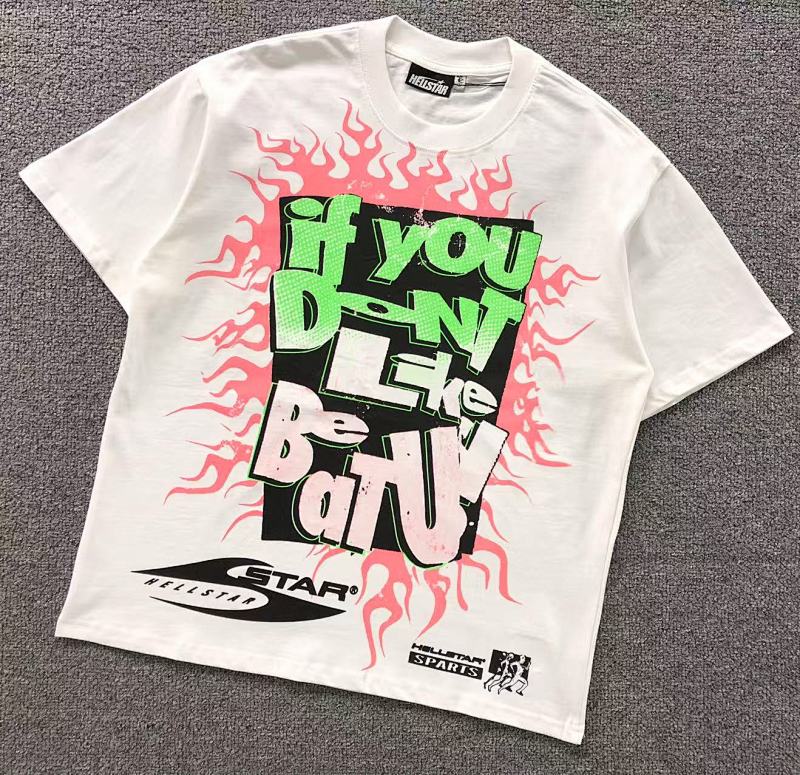 HELLSTAR T-SHIRT 3107014017（im 170cm 60kg i wear size S in the phot）