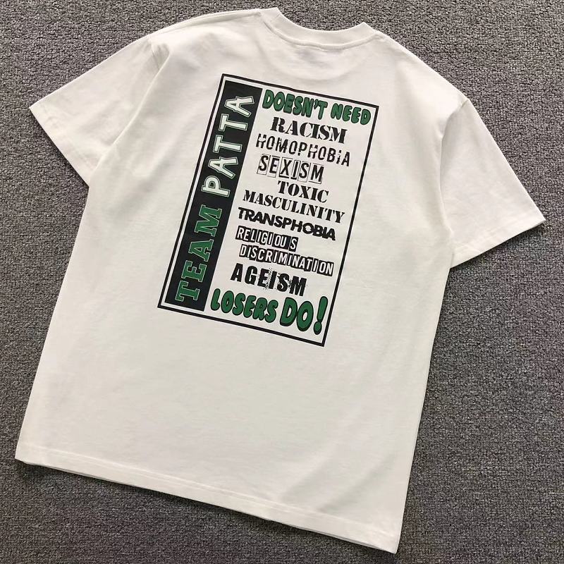 PATTA T-SHIRT 1252911175（im 170cm 60kg i wear size M in the phot）