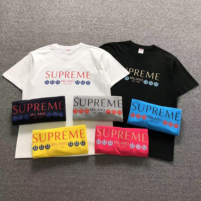 SUPREME T-SHIRT 127210502（im 170cm 60kg i wear size L in the phot）