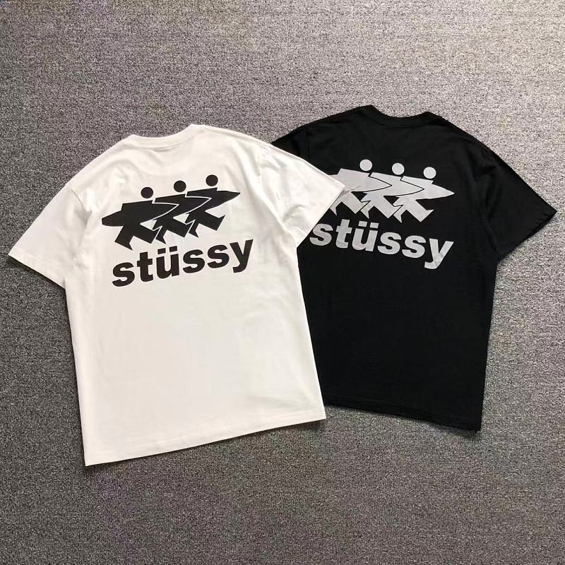 STUSSY T-SHIRT 22052528001（im 170cm 60kg i wear size M in the phot）