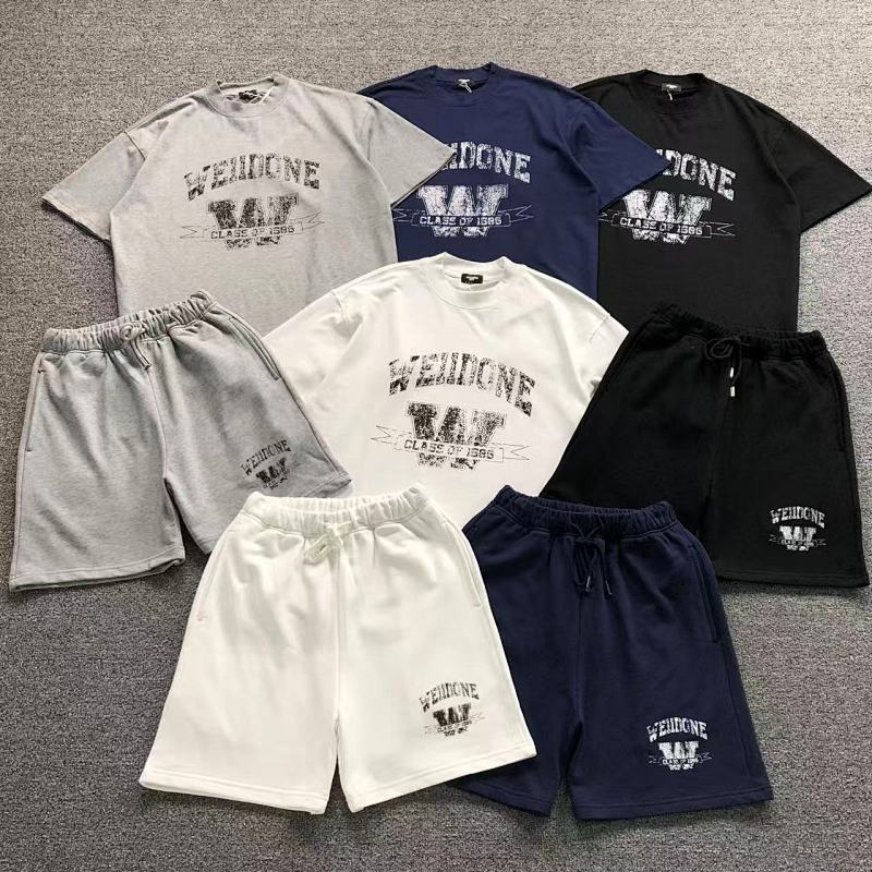 TOP SHORTS WE11DONE T-SHIRT SHORTS 3203312517